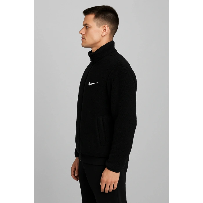 Kuzu Tüylü Peluş Mont