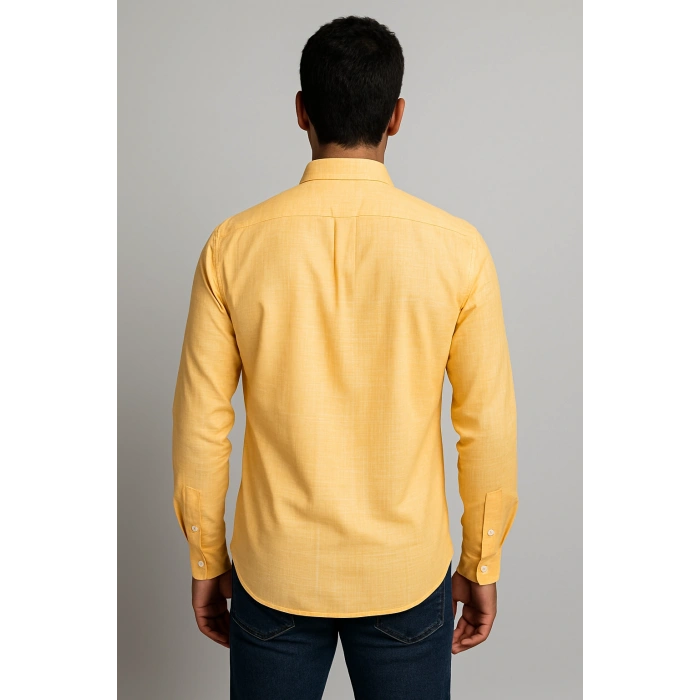 Çizgili Düğmeli Gömlek