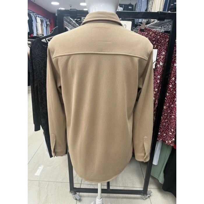 Süvet/Nubuk Deri Gömlek