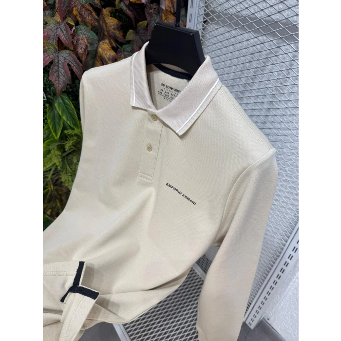 Polo Yaka Selanik Kumaş Sweatshirt (Test Ürünü)