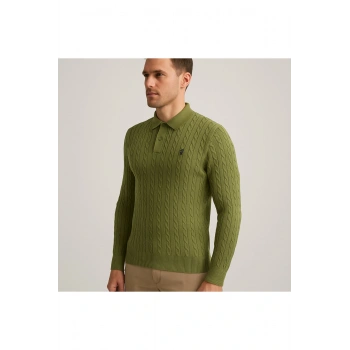 Polo Yaka Desenli Tişört