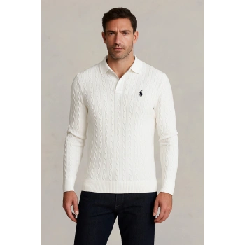 Polo Yaka Desenli Tişört