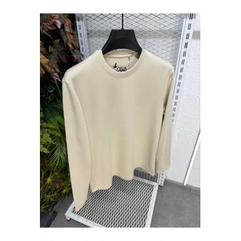 Bisiklet Yaka BC Düz Desen Sweatshirt