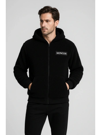 Kuzu Tüylü Astarlı Peluş Mont