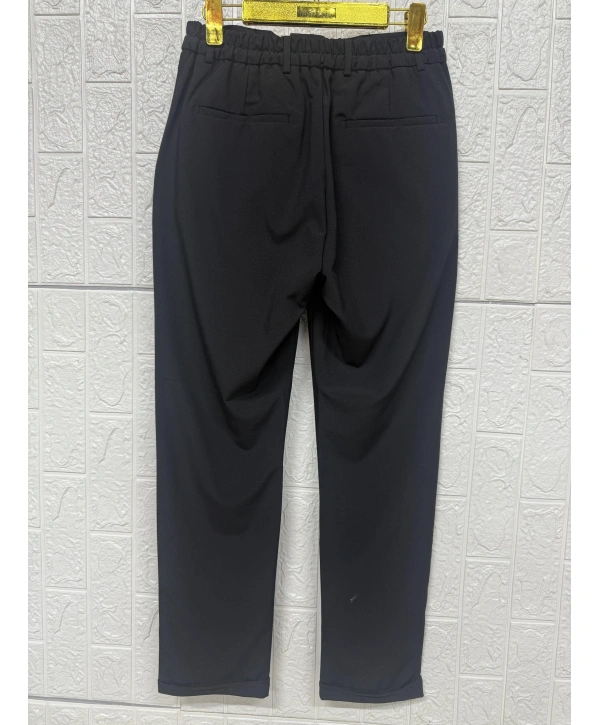 Paçaları Katlı Jagger Pantolon