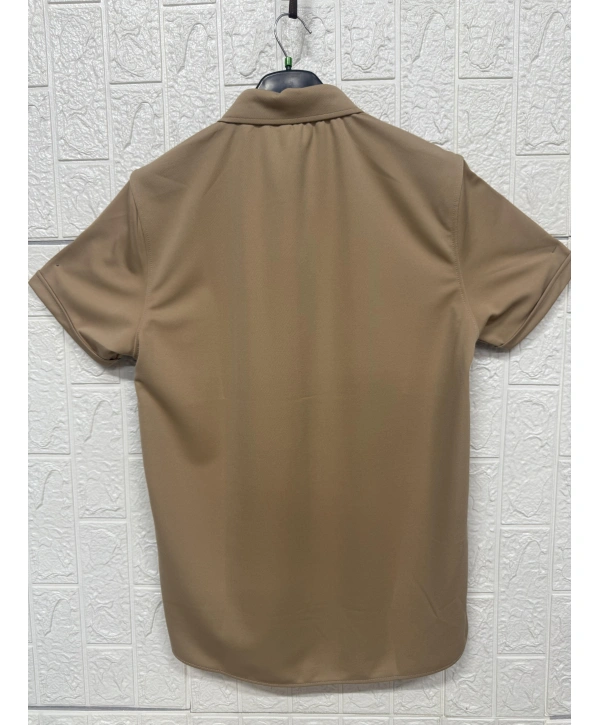Kısa Kollu Sade Gömlek