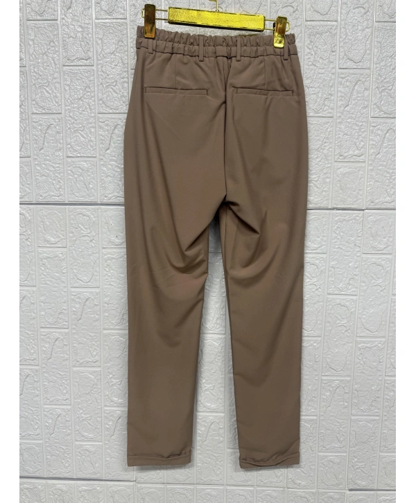 Paçaları Katlı Jagger Pantolon