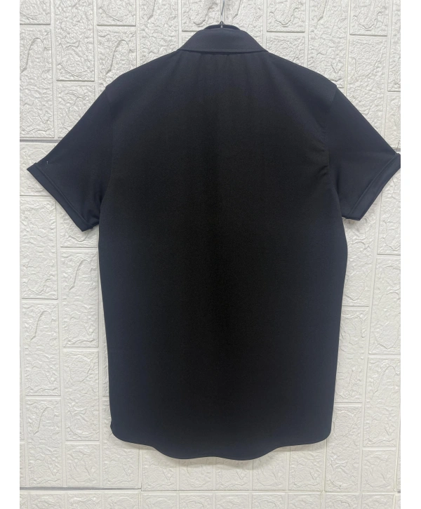 Kısa Kollu Düğmeli Gömlek