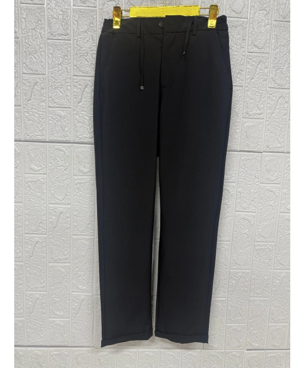 Paçaları Katlı Jagger Pantolon