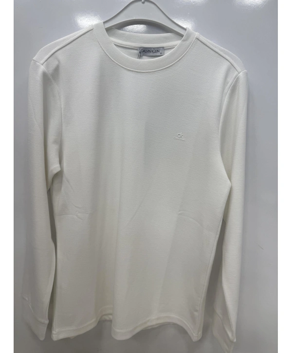 Bisiklet Yaka İki İplik Sade TShirt