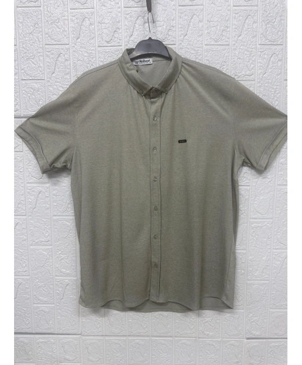 Kısa Kollu Düğmeli Gömlek