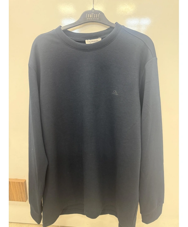 Bisiklet Yaka İki İplik Sade TShirt