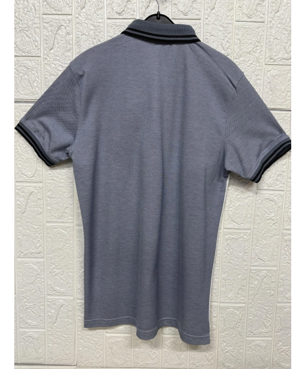 Parçalı Desen Kısa Kollu Tişört