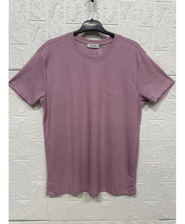 Bisiklet Yaka Kısa Kollu Tişört