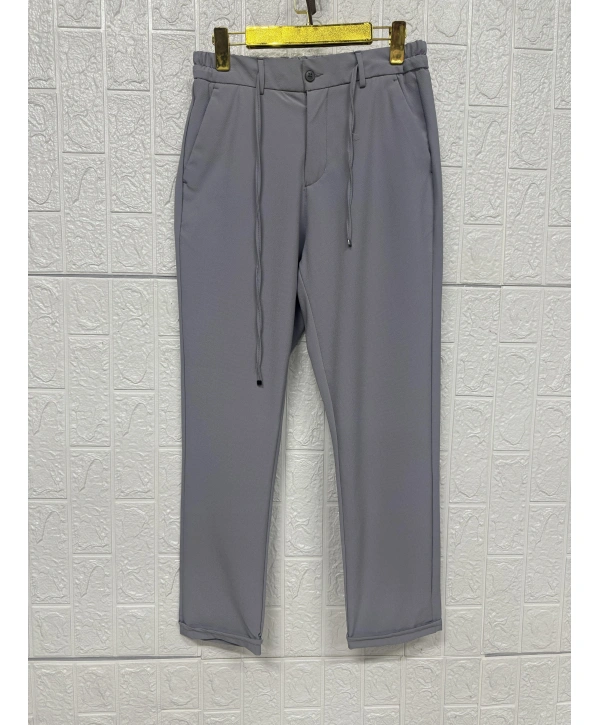 Paçaları Katlı Jagger Pantolon