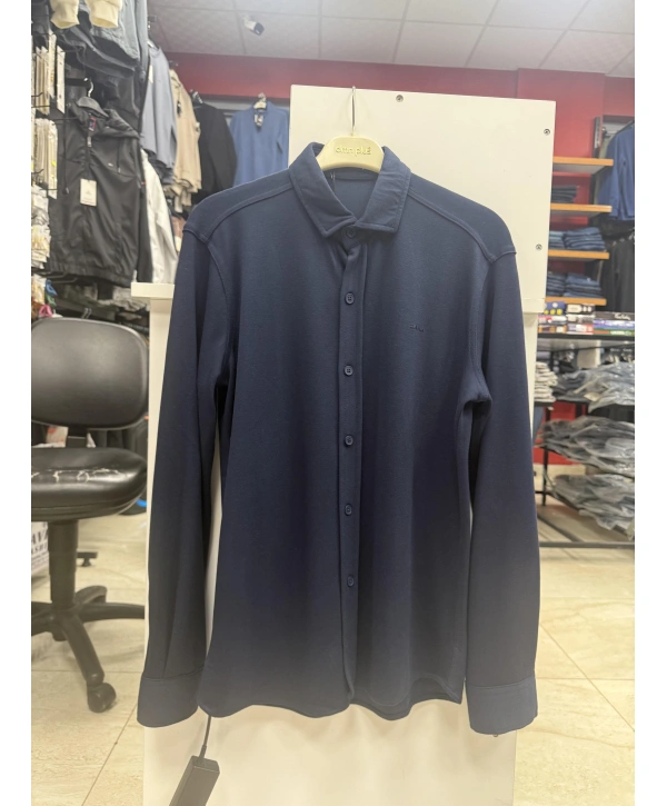 Erkek Düğmeli Cepsiz Gömlek