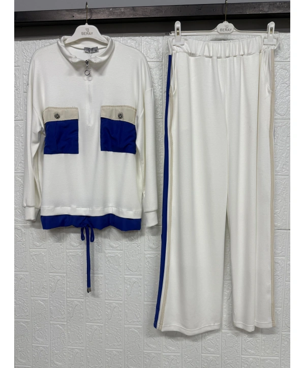 Mavi Parçalı Takım