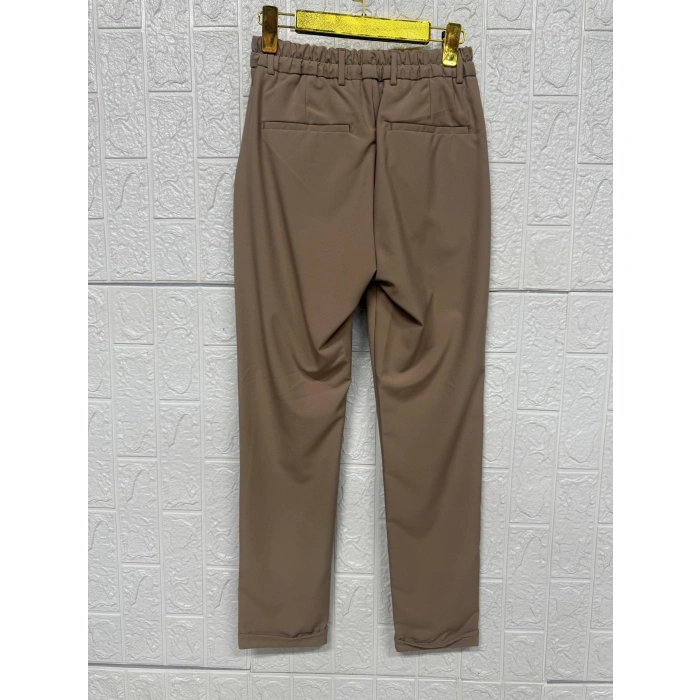 Paçaları Katlı Jagger Pantolon