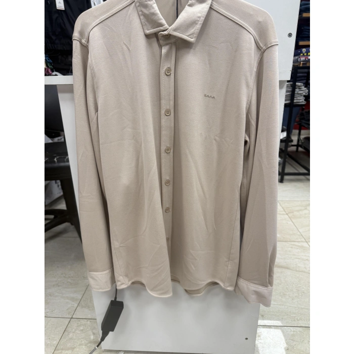 Erkek Düğmeli Cepsiz Gömlek