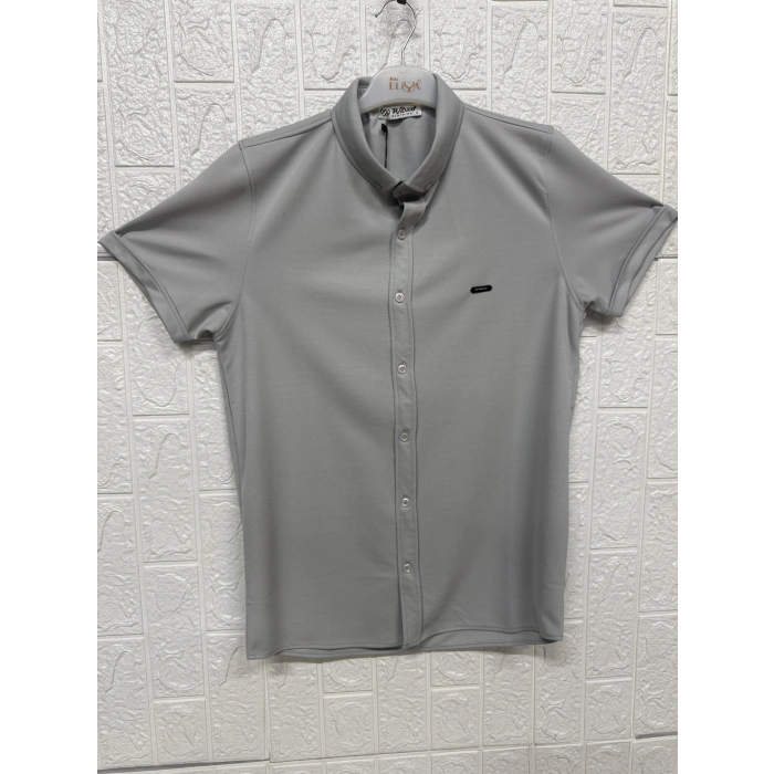 Kısa Kollu Sade Gömlek