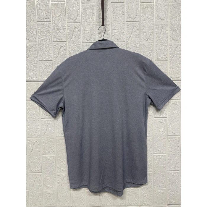 Kısa Kollu Pike Çıtçıt Düğmeli Gömlek