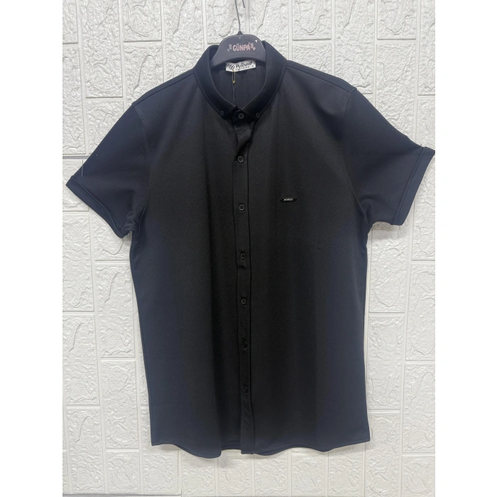 Kısa Kollu Düğmeli Gömlek