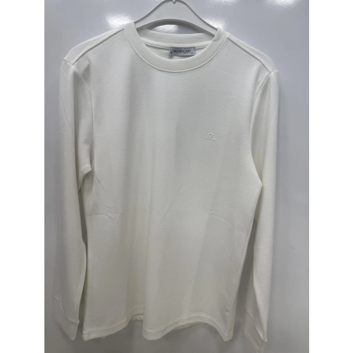 Bisiklet Yaka İki İplik Sade TShirt