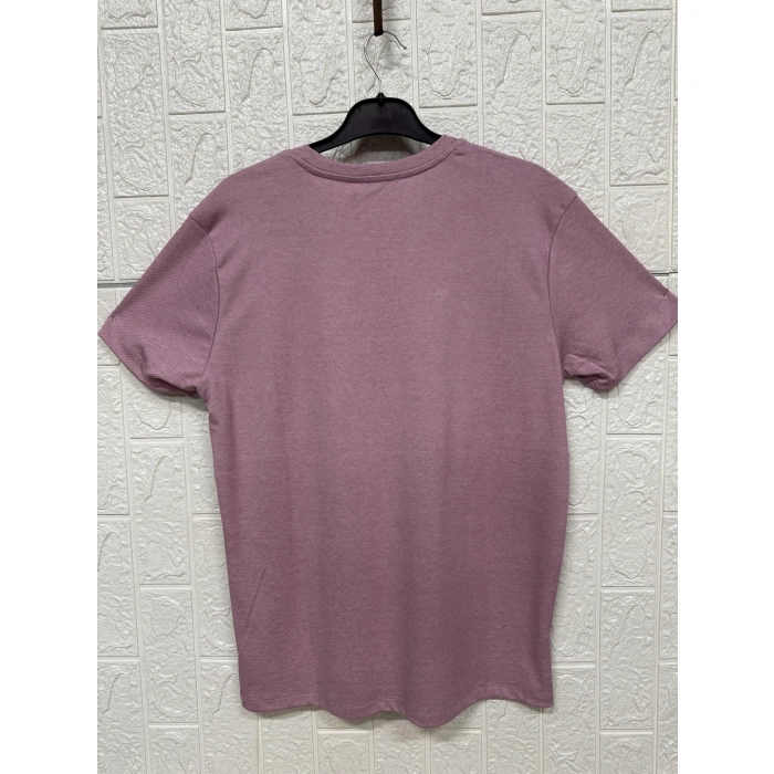 Bisiklet Yaka Kısa Kollu Tişört