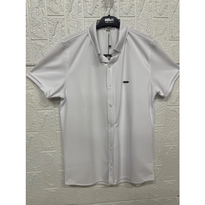 Kısa Kollu Sade Gömlek