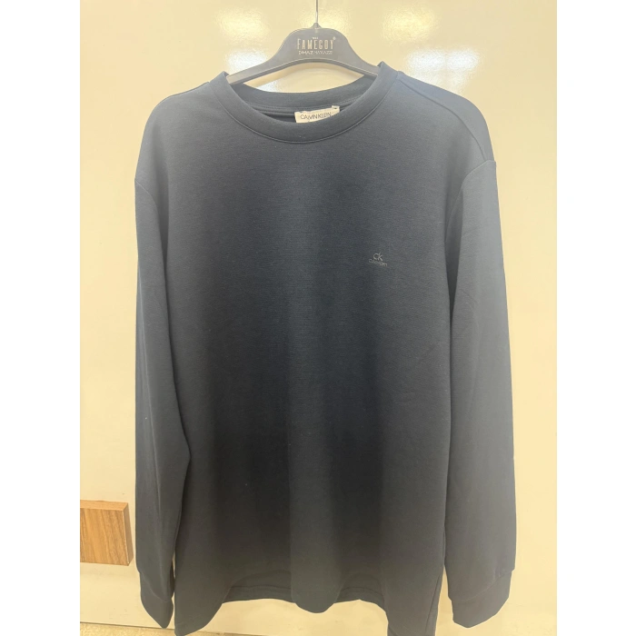 Bisiklet Yaka İki İplik Sade TShirt