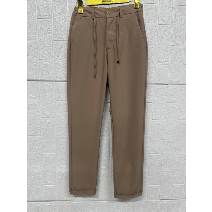 Paçaları Katlı Jagger Pantolon