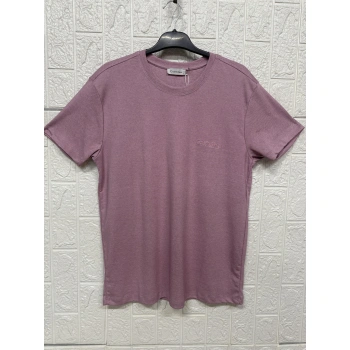 Bisiklet Yaka Kısa Kollu Tişört