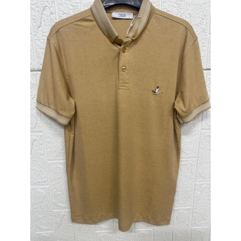 Kolu Kısa Pike Kumaş Erkek Tişört