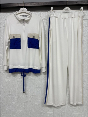 Mavi Parçalı Takım