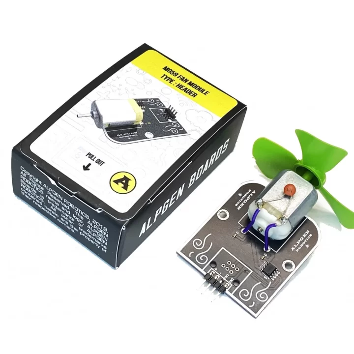 3V DC Motor Fan Modülü