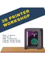 3D Yazıcı Maker Atölyesi 8-14 Yaş 4 Hafta