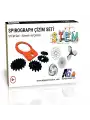 STEM Spirograph Sanat Seti - Çocuklar ve Yetişkinler İçin