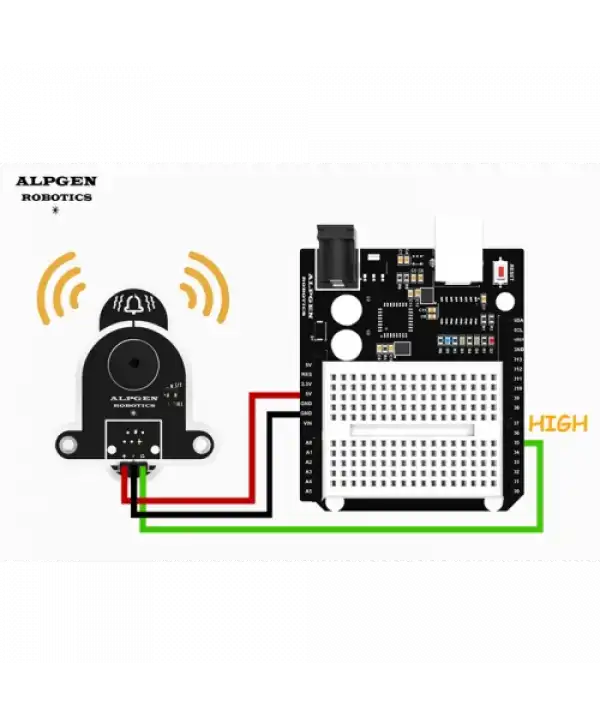 10mm Aktif Buzzer Modülü