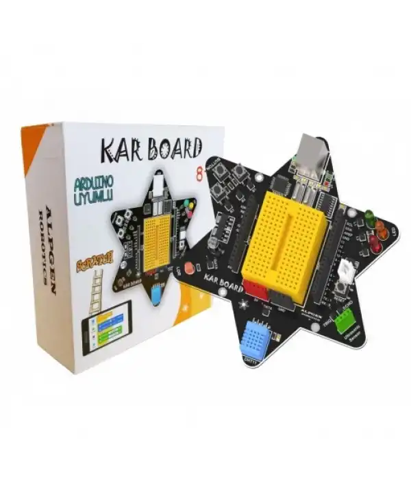 Kar Board Arduino Robotik Kodlama Seti