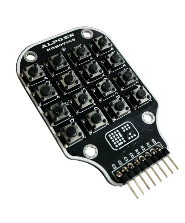 Arduino 4x4 Matrix 16 Tact Buton Keypad Modülü