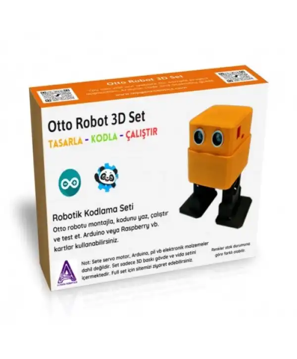 3D PLA Baskı Otto Robot (Elektroniksiz) Demonte