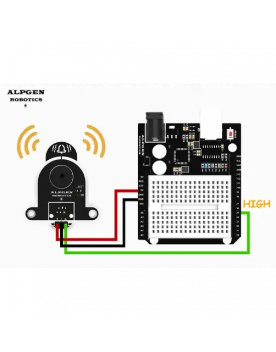 10mm Aktif Buzzer Modülü