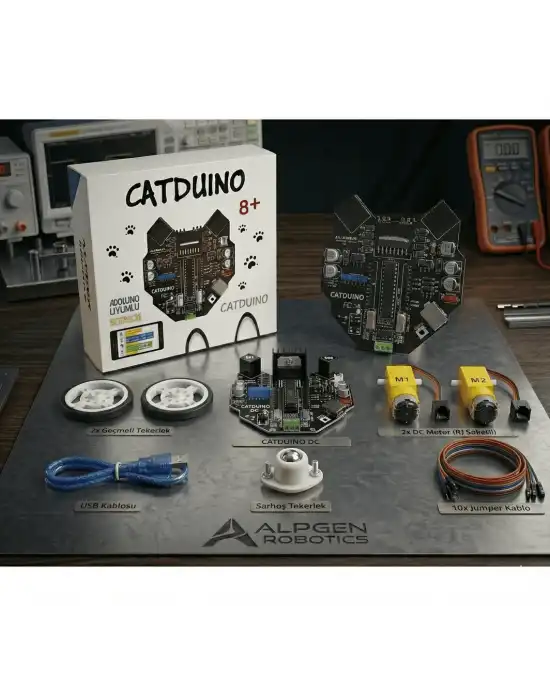 Catduino Arduino Robot Geliştirme Seti