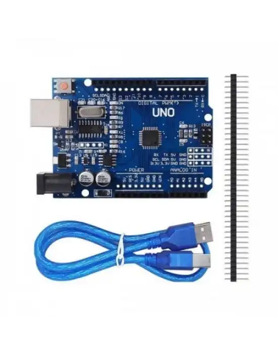 Arduino Uno (Klon) R3 Başlangıç Seti 10lu Atölye Paketi
