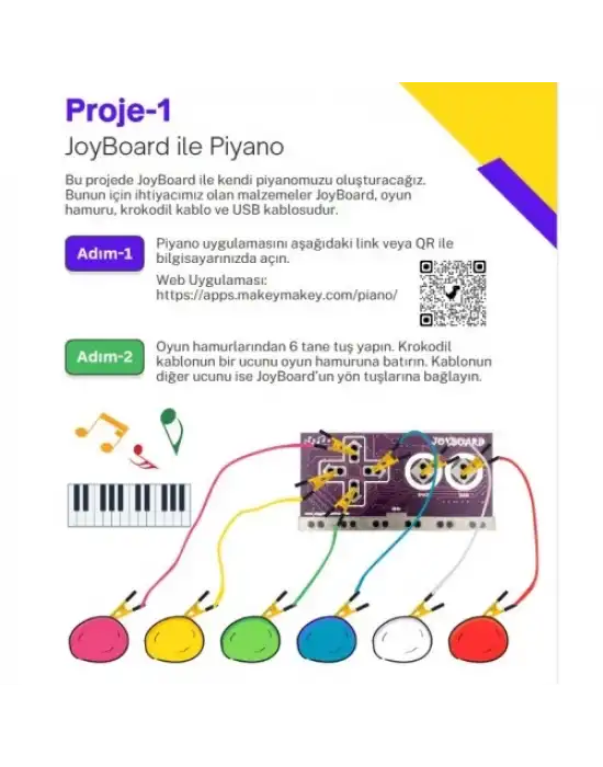 JoyBoard Temel Seviye Robotik Kodlama Seti 5+ Yaş