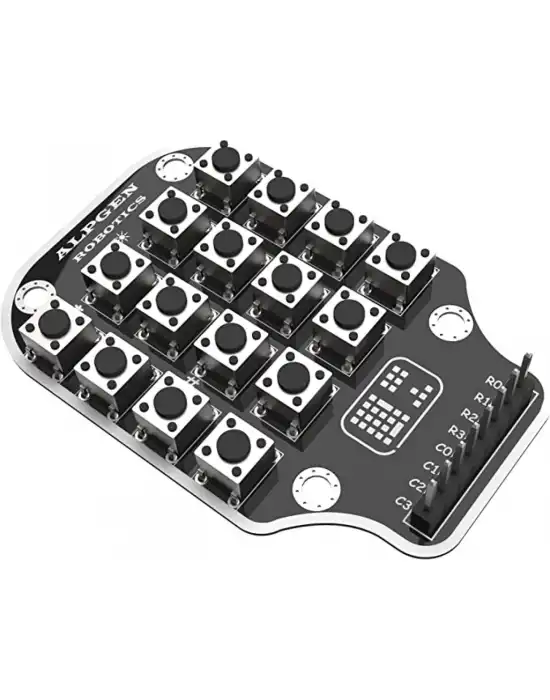 Arduino 4x4 Matrix 16 Tact Buton Keypad Modülü