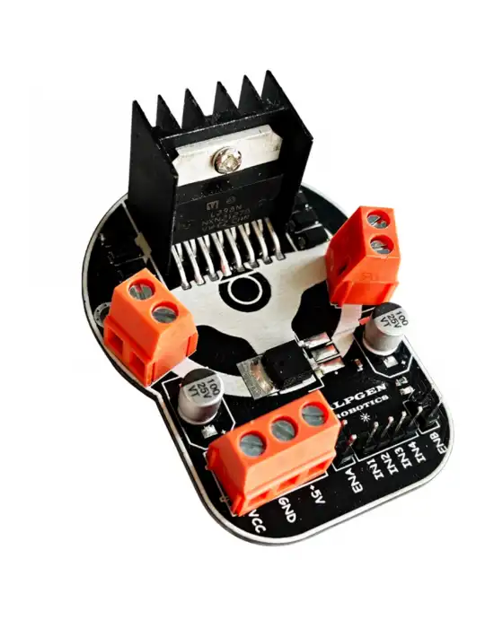 Arduino L298N Voltaj Regulatörlü Çift DC Motor Sürücü Modülü