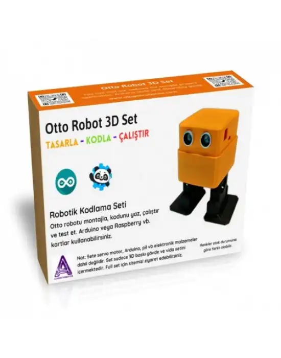 3D PLA Baskı Otto Robot (Elektroniksiz) Demonte