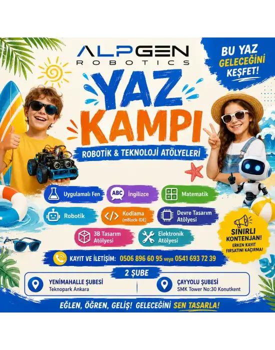 ALPGEN Future Lab Yaz Kampı (5 Gün)