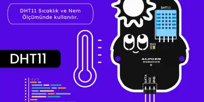 DHT11 Sıcaklık ve Nem Kontrolü Arduino Projesi